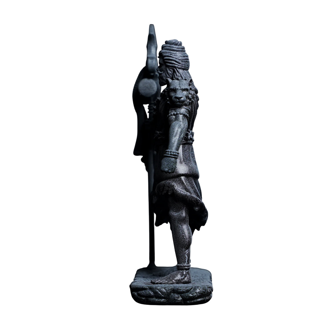 Mahadev Standing Idol – Fierce Form of Lord Shiva
