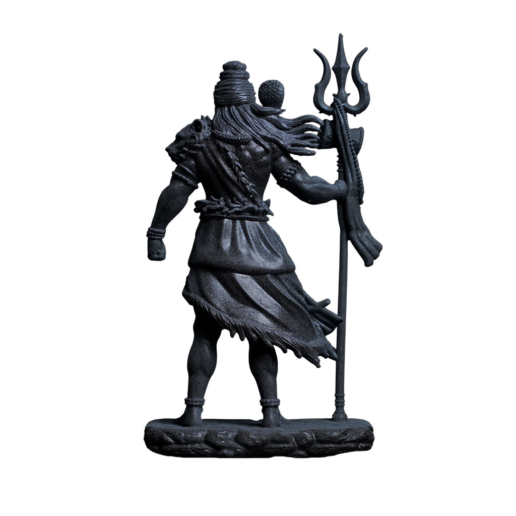 Mahadev Standing Idol – Fierce Form of Lord Shiva