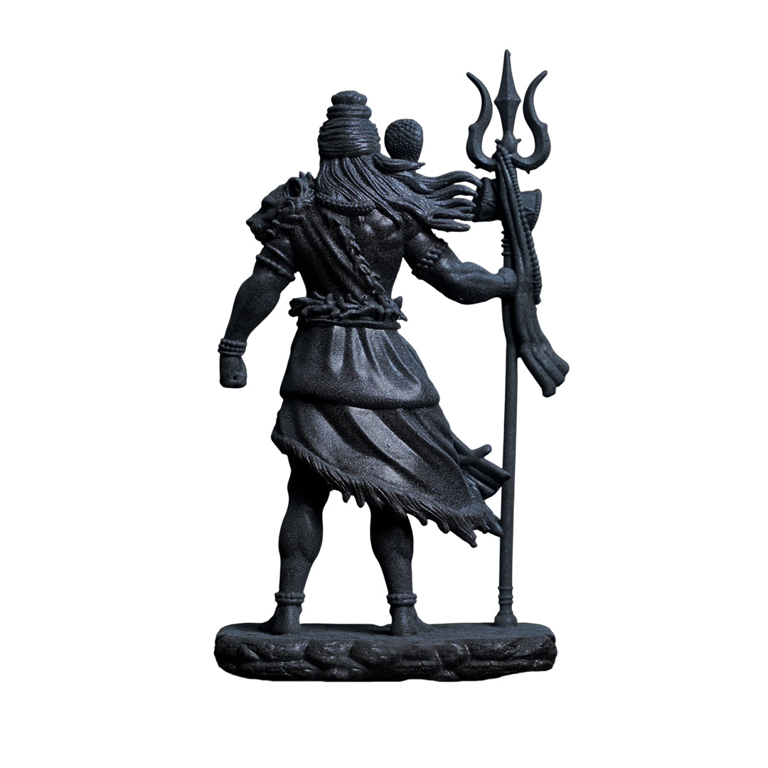 Mahadev Standing Idol – Fierce Form of Lord Shiva