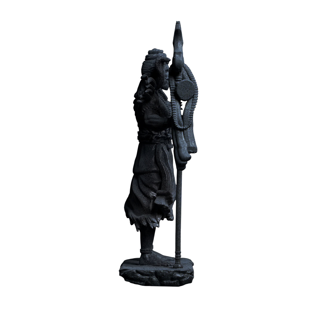 Mahadev Standing Idol – Fierce Form of Lord Shiva