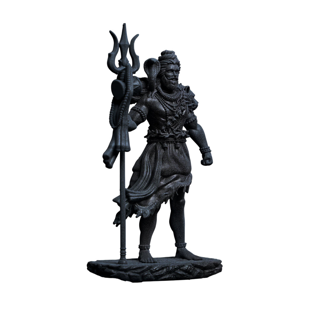 Mahadev Standing Idol – Fierce Form of Lord Shiva