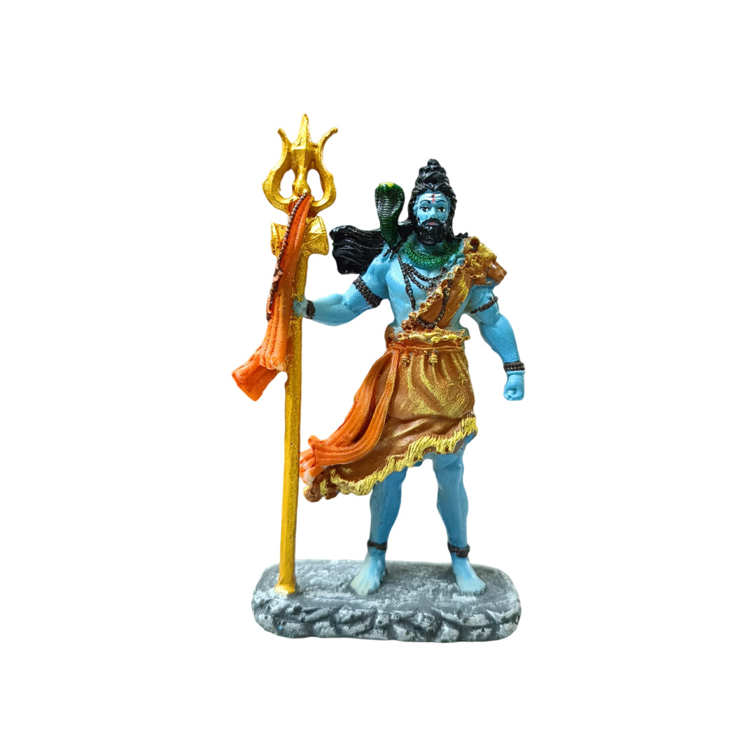 Lord Shiva Standing Idol – Divine Energy for Your Drive