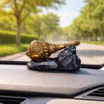 Divine Hanuman Gada Dashboard Idol – Premium Spiritual Car & Home Decor