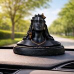 Lord Shiva Car Dashboard Idol – Premium Mahadev Bust for Peace & Protection