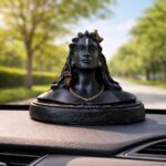 Lord Shiva Car Dashboard Idol – Premium Mahadev Bust for Peace & Protection