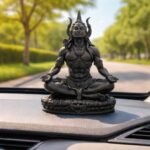 Meditative Lord Shiva Dashboard Idol – Premium Car & Home Decor Statue